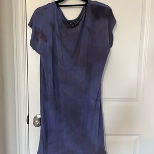 Purple Tie-Dye Dress